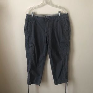 Eddie Bauer gray Cargo Pants. Size 10